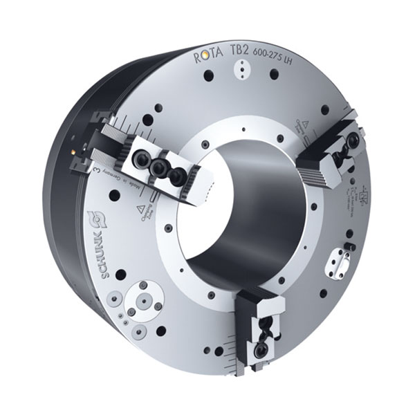 ROTA TB2-LH气动三卡爪前端卡盘 ROTA TB2-LH气动三卡爪前端卡盘